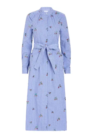Markarian Gazania Sequin Embroidery Shirt Dress | Thumbnail 1 Markarian Gazania Sequin Embroidery Shirt Dress | Thumbnail 1