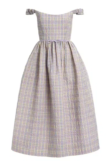 Markarian Ginger Pastel Plaid Midi Dress | Thumbnail 1 Markarian Ginger Pastel Plaid Midi Dress | Thumbnail 1