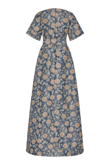 Markarian Margaretta Dusk Marigold Ikat Gown | Thumbnail 2 Markarian Margaretta Dusk Marigold Ikat Gown | Thumbnail 2