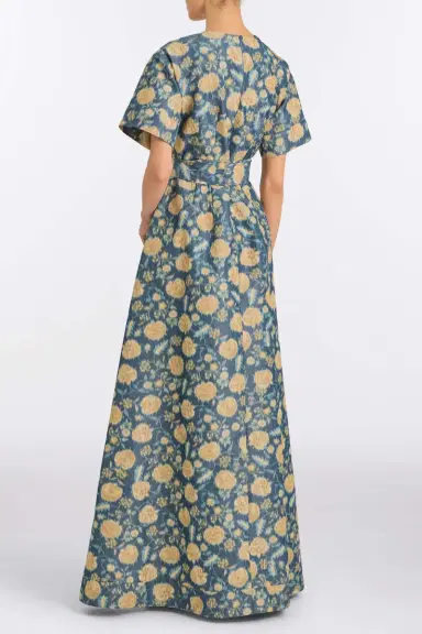 Markarian Margaretta Dusk Marigold Ikat Gown | Thumbnail 7 Markarian Margaretta Dusk Marigold Ikat Gown | Thumbnail 7