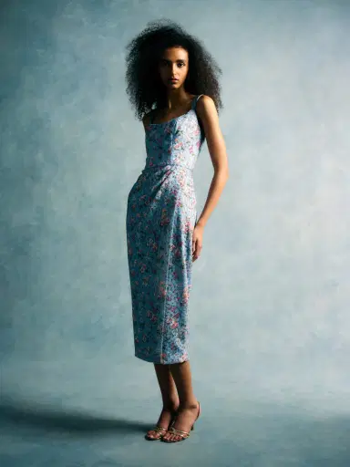 Markarian Marla Lace Wrap Skirt Midi Dress | Thumbnail 7 Markarian Marla Lace Wrap Skirt Midi Dress | Thumbnail 7