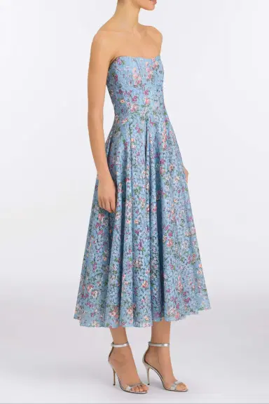 Markarian Rousseau Lace Midi Dress | Thumbnail 3 Markarian Rousseau Lace Midi Dress | Thumbnail 3