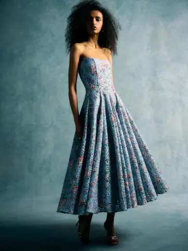Markarian Rousseau Lace Midi Dress | Thumbnail 7 Markarian Rousseau Lace Midi Dress | Thumbnail 7