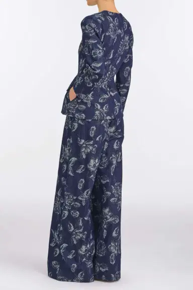 Markarian Savane Floral Denim Jacket Top | Thumbnail 3 Markarian Savane Floral Denim Jacket Top | Thumbnail 3