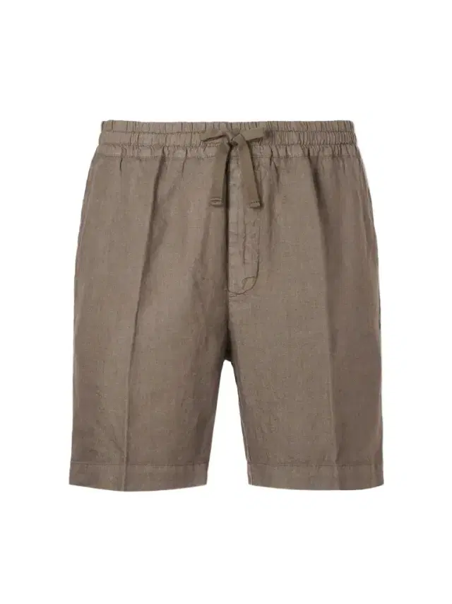 Altea Samuel Straight-Leg Linen Drawstring Shorts