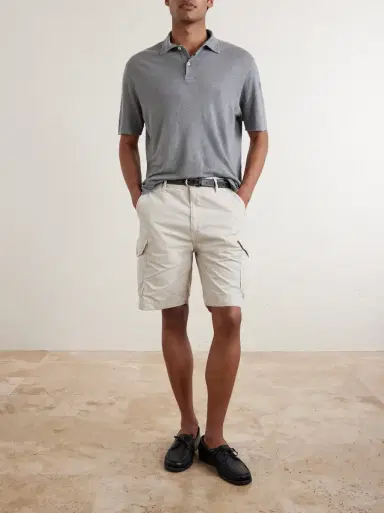 Hartford Battle Straight-Leg Cotton Shorts | Thumbnail 2