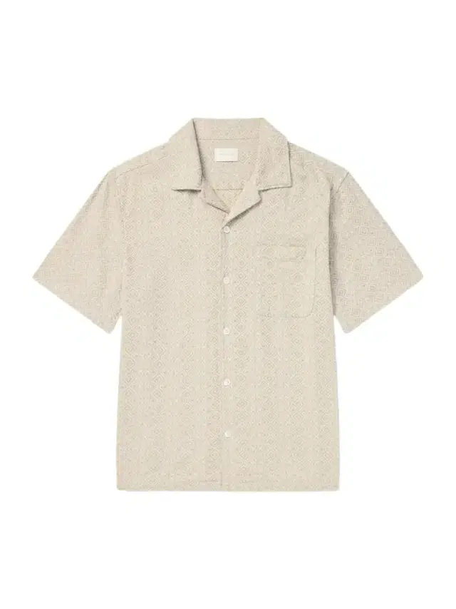 Aimé Leon Dore Novelty Camp-Collar Cotton-Jacquard Shirt