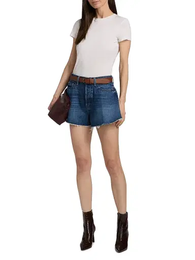 Mother Women's The Flutter Fray Shorts - Did You Bring - Size 30 | Thumbnail 2 Mother Women's The Flutter Fray Shorts - Did You Bring - Size 30 | Thumbnail 2
