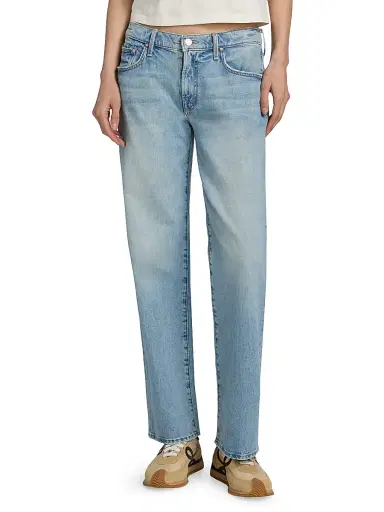 Mother Women's The Mid-Rise Zip Rambler Skimp Jeans | Thumbnail 3 Mother Women's The Mid-Rise Zip Rambler Skimp Jeans | Thumbnail 3