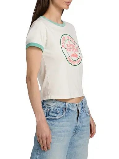 Mother Women's The Itty Bitty Ringer T-Shirt - River Rabbit | Thumbnail 4