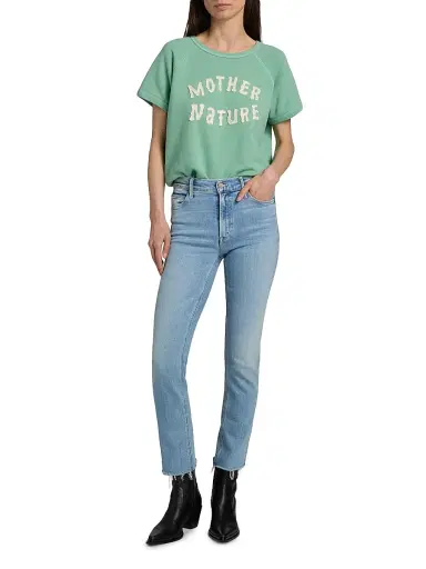 Mother Women's The Rambler Mid-Rise Ankle Jeans | Thumbnail 2 Mother Women's The Rambler Mid-Rise Ankle Jeans | Thumbnail 2