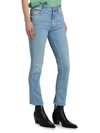 Mother Women's The Rambler Mid-Rise Ankle Jeans | Thumbnail 4 Mother Women's The Rambler Mid-Rise Ankle Jeans | Thumbnail 4