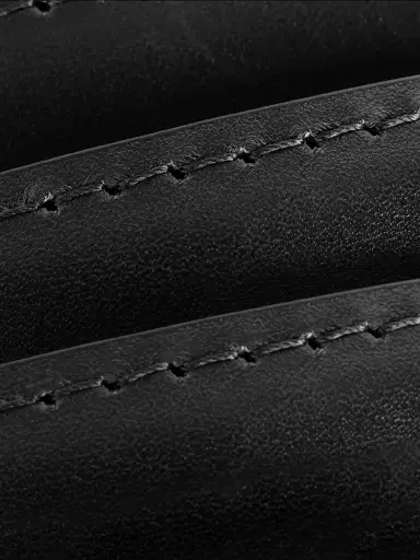 Allen Edmonds Men's Leather Belt - Black - Size 58 | Thumbnail 2