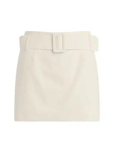 Favorite Daughter Women's The Farrah Cotton Miniskort - Cream - Size 14 | Thumbnail 1 Favorite Daughter Women's The Farrah Cotton Miniskort - Cream - Size 14 | Thumbnail 1