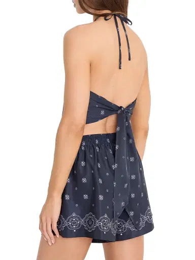 GOOD AMERICAN Women's The Recess Top - Bandana - Size XL | Thumbnail 4 GOOD AMERICAN Women's The Recess Top - Bandana - Size XL | Thumbnail 4