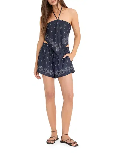 GOOD AMERICAN Women's The Recess Shorts - Bandana - Size XL | Thumbnail 2 GOOD AMERICAN Women's The Recess Shorts - Bandana - Size XL | Thumbnail 2