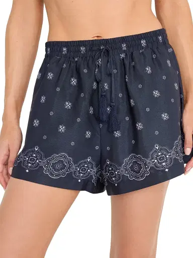 GOOD AMERICAN Women's The Recess Shorts - Bandana - Size XL | Thumbnail 6 GOOD AMERICAN Women's The Recess Shorts - Bandana - Size XL | Thumbnail 6