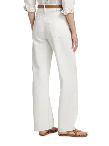 rag & bone Women's Featherweight Sofie Wide-Leg Jeans - White - Size 24 | Thumbnail 5 rag & bone Women's Featherweight Sofie Wide-Leg Jeans - White - Size 24 | Thumbnail 5