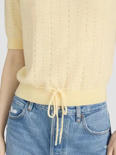 Frame Women's The Cashmere Charm Sweater | Thumbnail 5 Frame Women's The Cashmere Charm Sweater | Thumbnail 5