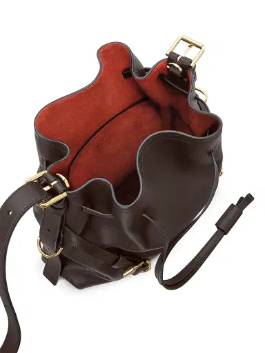 Givenchy Women's Small Voyou Bucket Bag in Shiny Leather | Thumbnail 4 Givenchy Women's Small Voyou Bucket Bag in Shiny Leather | Thumbnail 4