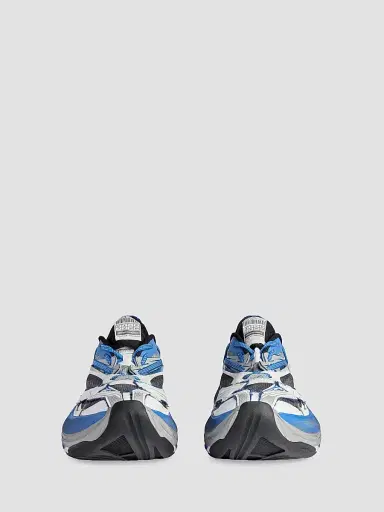 Balenciaga Men's Jet Sneakers - White Blue Black - Size 13 | Thumbnail 2