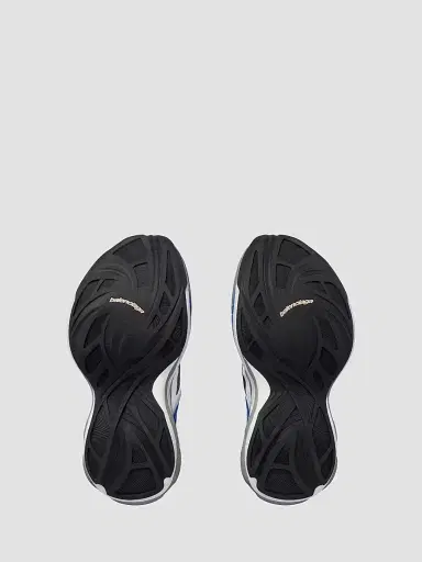 Balenciaga Men's Jet Sneakers - White Blue Black - Size 13 | Thumbnail 4