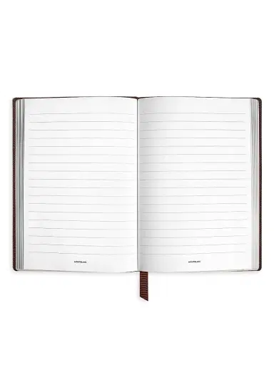 Montblanc Medium Leather Notebook - Brown | Thumbnail 2