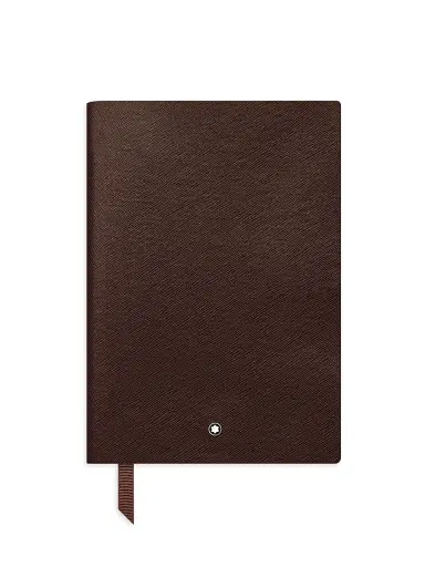 Montblanc Medium Leather Notebook - Brown | Thumbnail 1