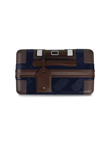 Montblanc #MY4810 Trolley Cabin Extreme Suitcase - Blue | Thumbnail 6 Montblanc #MY4810 Trolley Cabin Extreme Suitcase - Blue | Thumbnail 6
