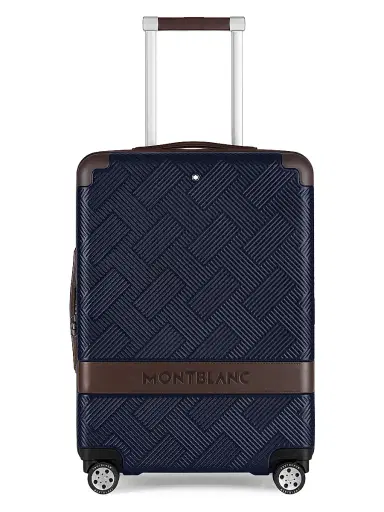 Montblanc #MY4810 Trolley Cabin Extreme Suitcase - Blue | Thumbnail 1 Montblanc #MY4810 Trolley Cabin Extreme Suitcase - Blue | Thumbnail 1