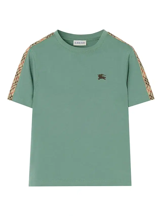 Little Boy's & Boy's Check-Trim EKD T-Shirt - Gulf