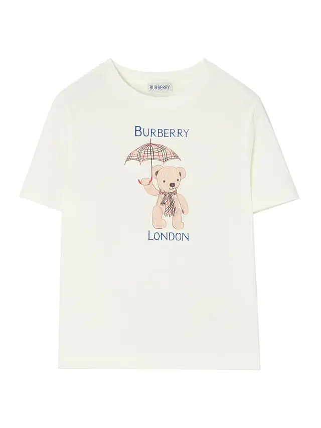 Burberry Baby's, Little Kid's & Kid's Thomas Bear Umbrella T-Shirt - Chalk White 6 Months