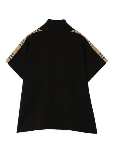Burberry Girl's Wool-Blend Zip Cape | Thumbnail 2 Burberry Girl's Wool-Blend Zip Cape | Thumbnail 2