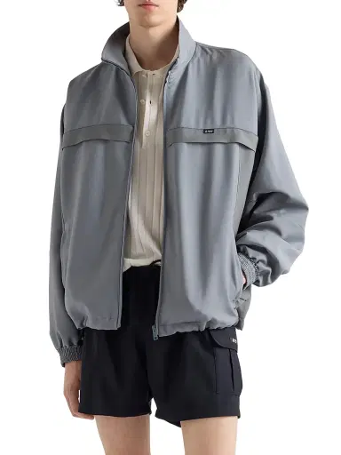 Prada Men's Mohair Wool Jacket - Grey - Size XL | Thumbnail 2 Prada Men's Mohair Wool Jacket - Grey - Size XL | Thumbnail 2