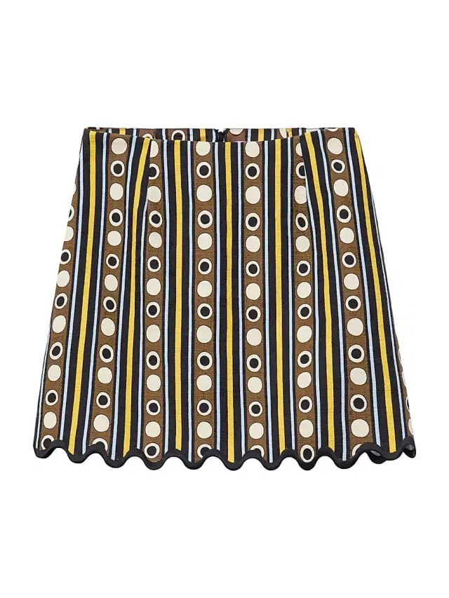 La DoubleJ Women's Baia Mini Skirt - Sanctuary Brown