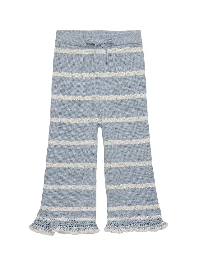 Zimmermann Baby Girl's, Little Girl's & Girl's Indra Knit Pants - Blue