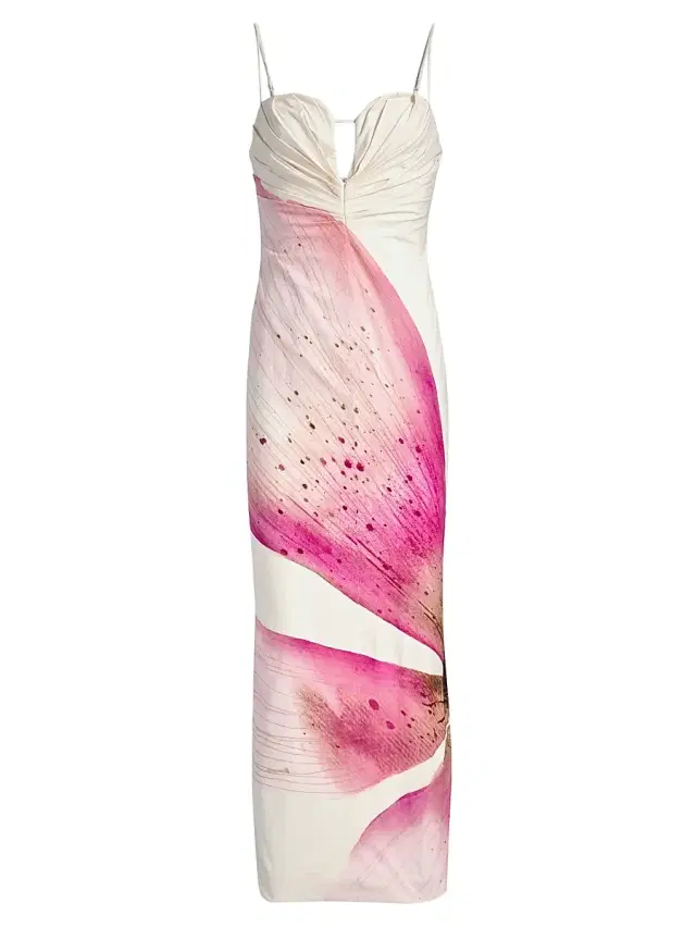 Significant Other Women's Quentin Floral Crinkle Cotton Maxi Dress - Petal Garden