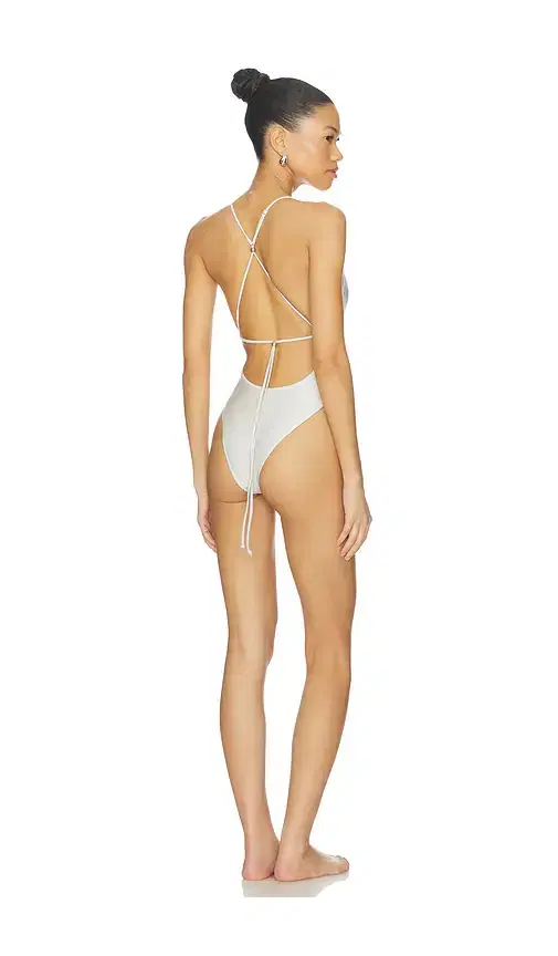 Frankies Bikinis X Jennie Agnes Satin One Piece