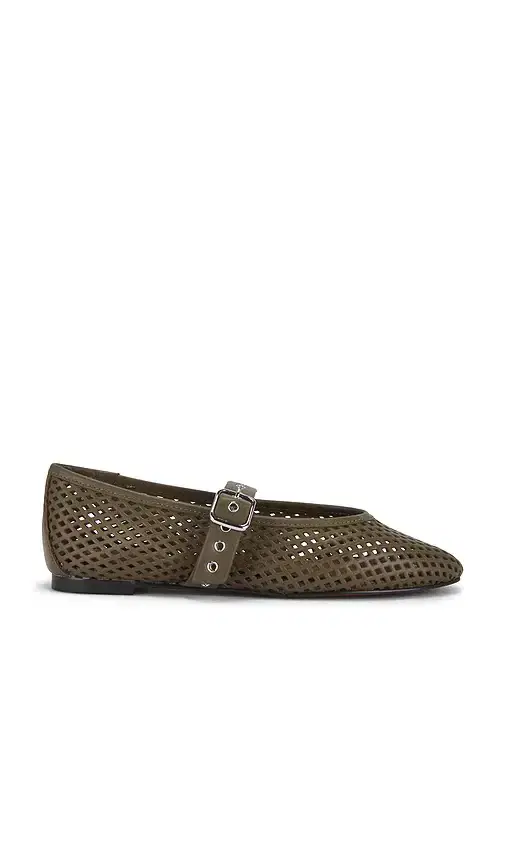 Madewell Perforated Remy Mary Jane Flat