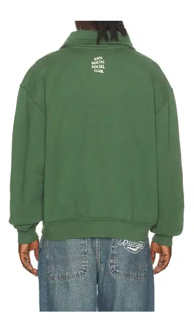 Anti Social Social Club Washed Up Quarter Zip | Thumbnail 2