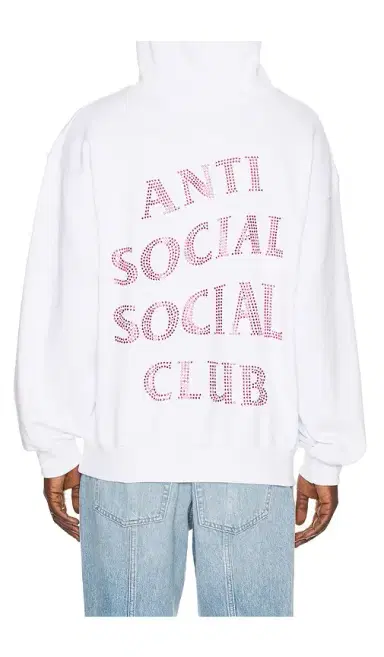 Anti Social Social Club Rhinestone Mind Games Hoodie | Thumbnail 2