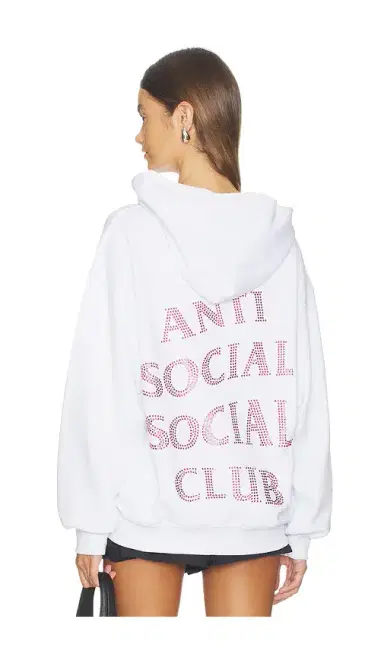 Anti Social Social Club Rhinestone Mind Games Hoodie | Thumbnail 3
