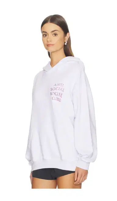 Anti Social Social Club Rhinestone Mind Games Hoodie | Thumbnail 4