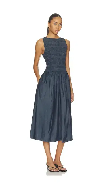 Madewell Keeran Denim Dress | Thumbnail 2