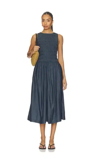 Madewell Keeran Denim Dress | Thumbnail 1