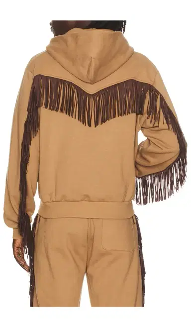 Austin Post Fringed Full Zip Hoodie | Thumbnail 2 Austin Post Fringed Full Zip Hoodie | Thumbnail 2