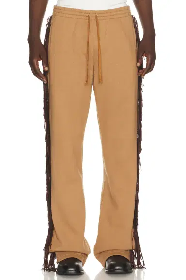 Austin Post Fringed Straight Cut Pant | Thumbnail 3 Austin Post Fringed Straight Cut Pant | Thumbnail 3