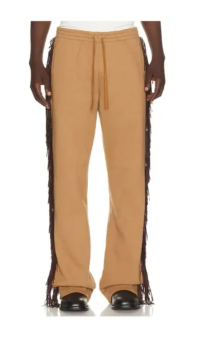 Austin Post Fringed Straight Cut Pant | Thumbnail 1 Austin Post Fringed Straight Cut Pant | Thumbnail 1