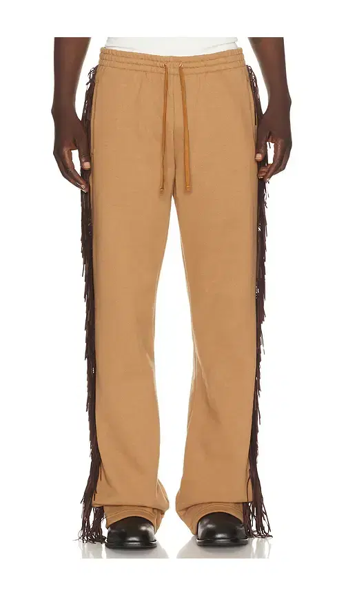 Austin Post Fringed Straight Cut Pant