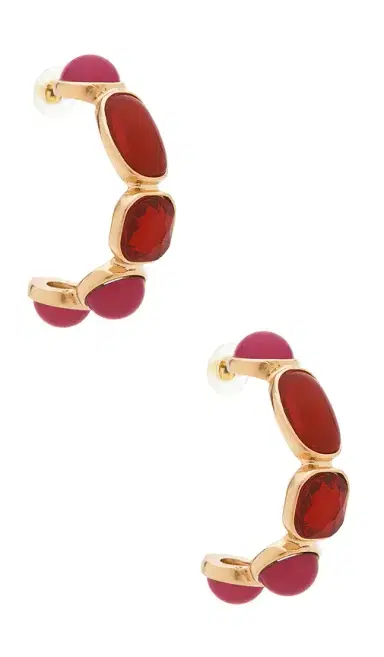 8 Other Reasons Gemini Hoops Earrings | Thumbnail 1 8 Other Reasons Gemini Hoops Earrings | Thumbnail 1